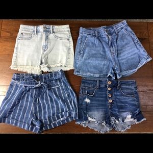 4 Pairs American Eagle Shorts
